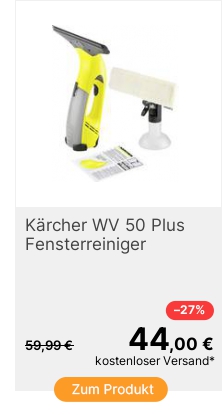 KrcherWV50PlusFensterreiniger